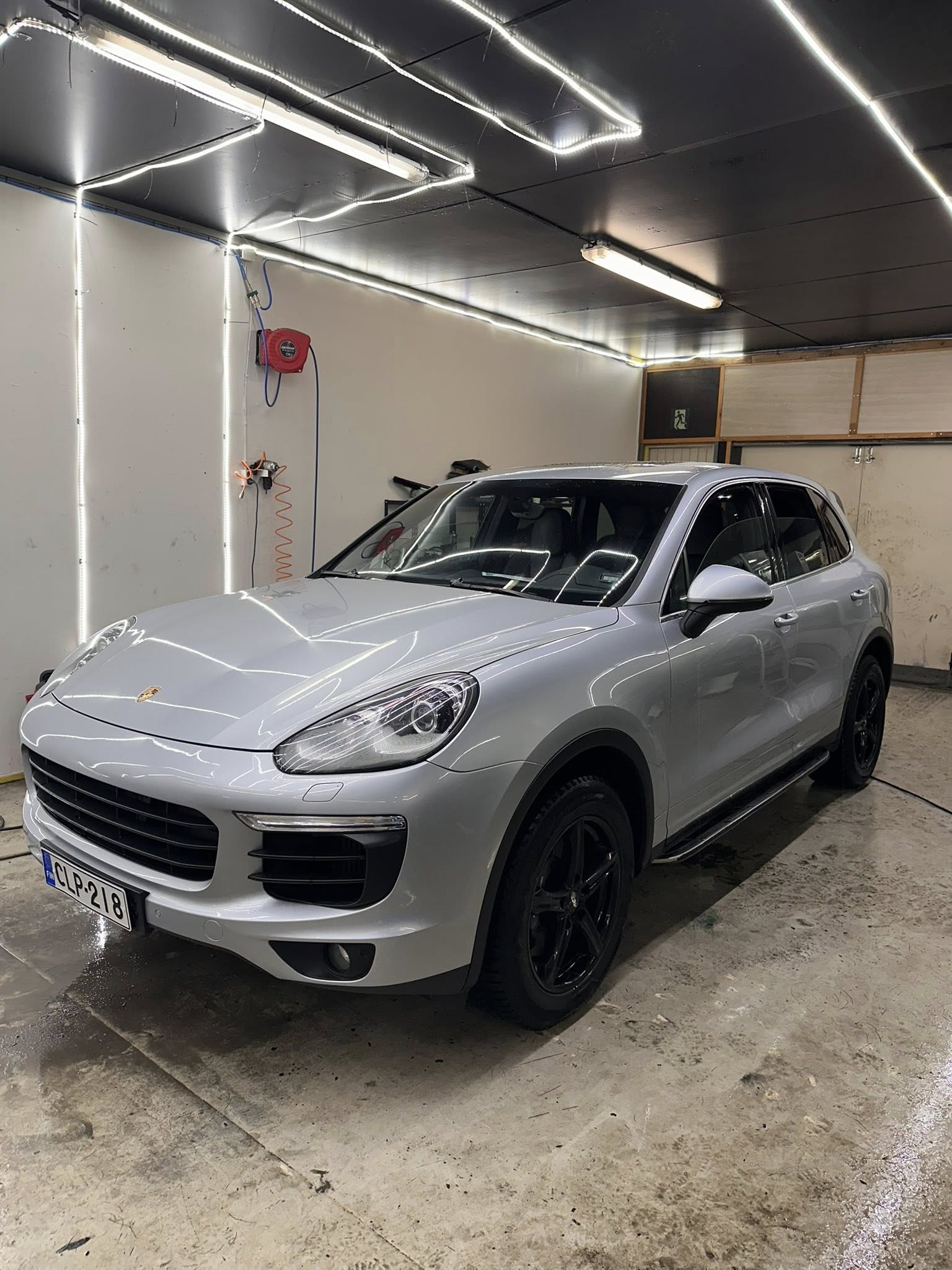 Porsche Cayenne kiillotettuna